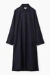 Сукня COS deconstructed wool midi shirt dress 1221884001 34 Синій - изображение 5