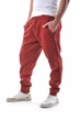 Мужские спортивные штаны WHITE LINE бордовый S - изображение 1