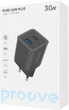 Сетевое зарядное устройство Proove Pure GaN Plus 30W Type-C + USB Black (600710001) - изображение 8