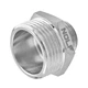 Ніпель редукційний Nolf NFC.N0206-N-1/2"x1/4" нікельований (NF3081) - зображення 2