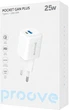 Сетевое зарядное устройство Proove Pocket GaN Plus 25W Type-C + USB White (602460003) - изображение 7