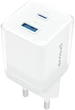 Сетевое зарядное устройство Proove Pure GaN Plus 30W Type-C + USB White (600710003) - изображение 1