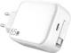 Мережевий зарядний пристрій з вбудованим кабелем USB Type-C Proove Fixtape GaN 65W Fast Charge USB Type-C White (621770003) - зображення 2