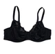 Бюстгальтер с кружевом для женщины DIM LYCRA® D0DPZ 75B Черный - изображение 4