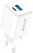Сетевое зарядное устройство Proove Pocket GaN 30W (Type-C + USB) White (643660003) - изображение 1