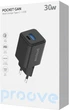 Мережевий зарядний пристрій Proove Pocket GaN 30W (Type-C + USB) Black (643660001) - зображення 8