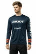 Рашгард мужской GIANT ◆ Downhill / MTB / Бег / Фитнес ◆ летний сетчатый ◆ дышащий ◆ полиэстер ◆ тёмно-морской 2XL - изображение 1