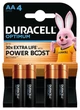 Батарейка DURACELL Optimum LR06 (АА) KPD, уп. 4 шт. - изображение 1