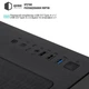 Корпус QUBE CRYSTAL ARGB Black (CRYSTAL_GBNU3) 297671 - изображение 5