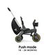 3-колесный велосипед Doona Liki Trike S5 Nitro Black, SP550-99-033-015 - изображение 3