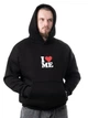 Худи gard oversize fleece I love ME 4/24 S-M черный 9847 - изображение 4