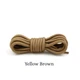Круглі шнурки для взуття FASTLACES YD-1 Yellow Brown 90cm - зображення 1