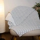 Пляжное полотенце большое тонкое махровое с принтом GM Textile 70х150 см 300 г/м2 (Серый) - изображение 5