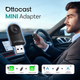 Беспроводной CarPlay/Android Auto адаптер для авто, OTTOCAST MINI 2025 - изображение 2