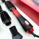 Фен-щетка стайлер VGR 8 в 1 V-488. Цвет: красный - изображение 5