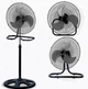 Вентилятор напольный No Brand Alfarid Fan 150Вт Черный (2104618620) - изображение 7