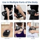 Вибромассажер перкуссионный для тела и мышц на аккумуляторе Doxy Massager Massage Gun Серый (FG8HEAD) - изображение 7