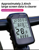 Велокомп'ютер No Brand GPS MB-003 LCD-2.4" 14 функцій Чорний (2792928748) - зображення 7