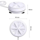 Стиральная машинка туристическая ультразвуковая портативная No Brand Wash Ultrasonic от USB и повербанка (1837585109) - изображение 4