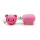USB флешка Shandian Свинка розовая, 16GB - изображение 2