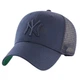 Кепка 47Brand New York Yankees Branson Синій One Size (B-BRANS17CTP-NYA) - зображення 1