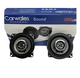 Автомобільні колонки Carwales Sound CWS-4 10 см 250 Вт, коаксіальні круглі динаміки 4" авто, автоакустика комплект - зображення 3