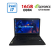 Игровой ноутбук Б-класс Eluktronics N170RD1 / 17.3" (1920x1080) TN / Intel Core i7-6700HQ (4 (8) ядра по 2.6 - 3.5 GHz) / 16 GB DDR4 / 120 GB SSD + 1000 GB HDD / nVidia GeForce GTX 960M, 2 GB GDDR5, 128-bit / WebCam б/у - изображение 1