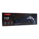 Клавіатура ігрова T-Wolf T17 (Дротова / RGB підсвічування) Black - зображення 4