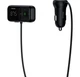 FM-модулятор Baseus T-Shaped S-16 (Bluetooth 5.0 / 2xUSB / AUX / MicroSD) Black - изображение 2