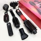 Фен-щетка стайлер VGR 8 в 1 V-488. Цвет: красный - изображение 7