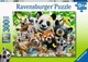 Пазл Ravensburger Wildlife Selfie XXL 300 елементів (4005556128938) - зображення 1