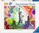 Puzzle Ravensburger New York Postcard 500 elementów (4005555003687) - obraz 1