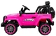 Samochód elektryczny dla dzieci Full Time 4WD Różowy (5903864904666) - obraz 3