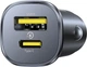 Автомобільний зарядний пристрій Baseus GoTrip 1 x USB-C + 1 x USB-A 30 Вт Black (6932172687236) - зображення 2