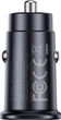Автомобільний зарядний пристрій Baseus GoTrip 1 x USB-C + 1 x USB-A 30 Вт Black (6932172687236) - зображення 5