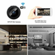Камера видеонаблюдения Wi-Fi FullHD 1080 Action Camera Bitzen A1 беспроводная c датчиком движения Умная мини-видеокамера ip -camera + функция ночной съемки Black - изображение 6