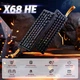 Клавиатура ATTACK SHARK X68 HE Black Line, 65%, RGB, Outemu Jade White Magnetic, 8KHz, USB-C | Геймерская - изображение 8