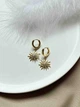 Сережки с солнцем 5439 - изображение 3
