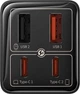 Мережевий зарядний пристрій Baseus GaN6 Pro 2 x USB-C + 2 x USB-A 65 Вт Black (6932172644444) - зображення 4