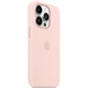 Чохол Silicone Case with MagSafe для Apple iPhone 14 Pro Max (MPTT3) Chalk Pink - изображение 5