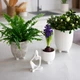 Статуэтка MBM HOME "Мыслитель" DH-ST-16-1 WHITE Белая - изображение 5