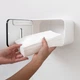 Держатель для туалетной бумаги клеящийся MBM HOME BP-15 WHITE/BLACK белый/черный - изображение 8