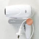 Держатель для фена клейкий MBM HOME BP-32 WHITE/GRAY бело-серый - изображение 7