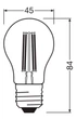 Світлодіодна лампа OSRAM Filament P40D 3,4W 470Lm 4000K E27 DIM (4099854443947) - зображення 4