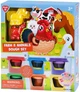 Zestaw kreatywny PlayGo Farm and Animals Dough Set 8423 (4892401084231) - obraz 1