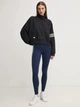 Толстовка на молнии без капюшона женская Adidas Originals Neucl Tracktop JI8495 XS Black/Crewht (4067906021221) - изображение 14