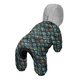Комбинезон для собак WAUDOG Clothes рисунок "Чешуя", демисезонная одежда для мелких и средних собак с капюшоном, полиэстер, размер S40, длина 38-40 см, обхват груди 58-61 см, обхват шеи 33-38 см (421-0179) - изображение 2
