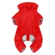Дощовик для собак WAUDOG Clothes водонепроникний XS30 В 43-45 см С 27-30 см червоний - изображение 3