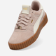 Женские кеды замшевые низкие Puma Carina 3.0 Luxe 40072508 38 (5UK) 24 см Rose Latte/Alpine Snow (4069161496127) - изображение 5
