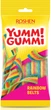 Упаковка желейных конфет Roshen Yummi Gummi Sour Belts 70 г х 5 шт (4823077636264) - изображение 2